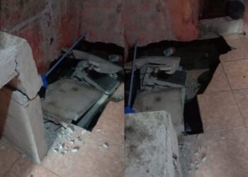 Ada Mata Air Dibawah Bangunan, Rumah Warga Di Sukamakmur Amblas