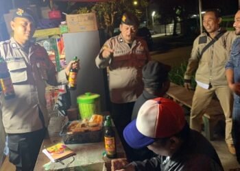 Operasi Cipta Kondisi di Bogor Tengah, Puluhan Miras Diamankan