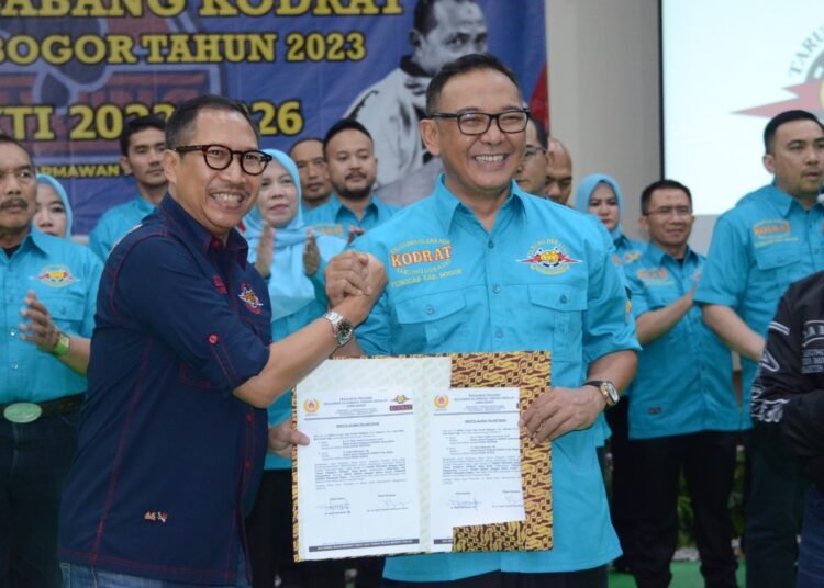 Iwan Setiawan Nahkodai Pengcab Tarung Derajat Kabupaten Bogor.