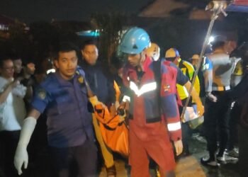 Anggota Polsek Tanah Sareal Tewas Tertabrak KRL Comuterline