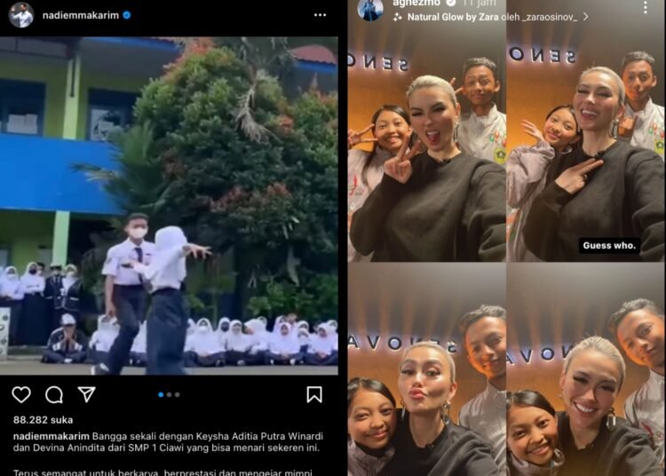 Video Dansa Siswa SMPN 1 Ciawi, Dari Dibully Jadi Inspirasi, Bahkan Diapresiasi Agnez Mo Hingga Nadiem Makarim