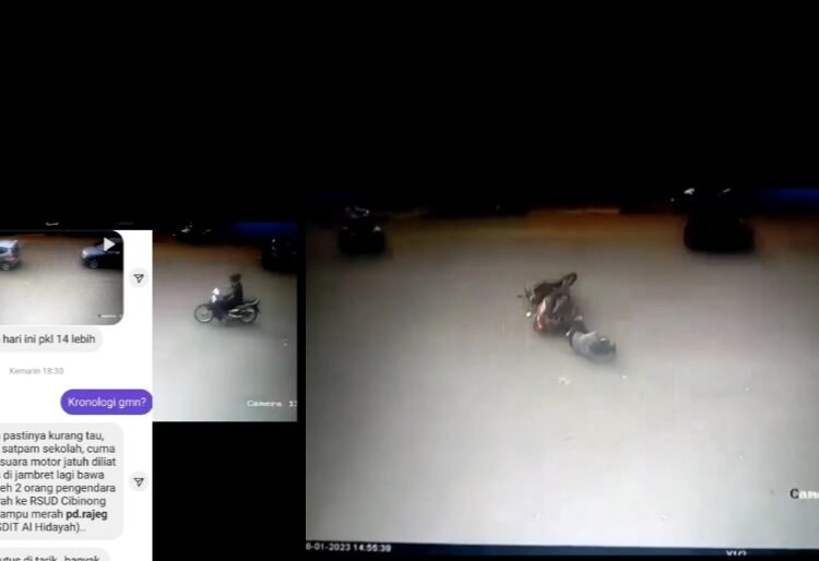 Kena Jambret di Cibinong, Seorang Ibu Terjatuh dan Terseret Motor Sejauh 3 Meter