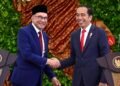 Presiden Jokowi dan PM Anwar Ibrahim Bahas upaya Peningkatan Kerja Sama Indonesia-Malaysia di Istana Bogor