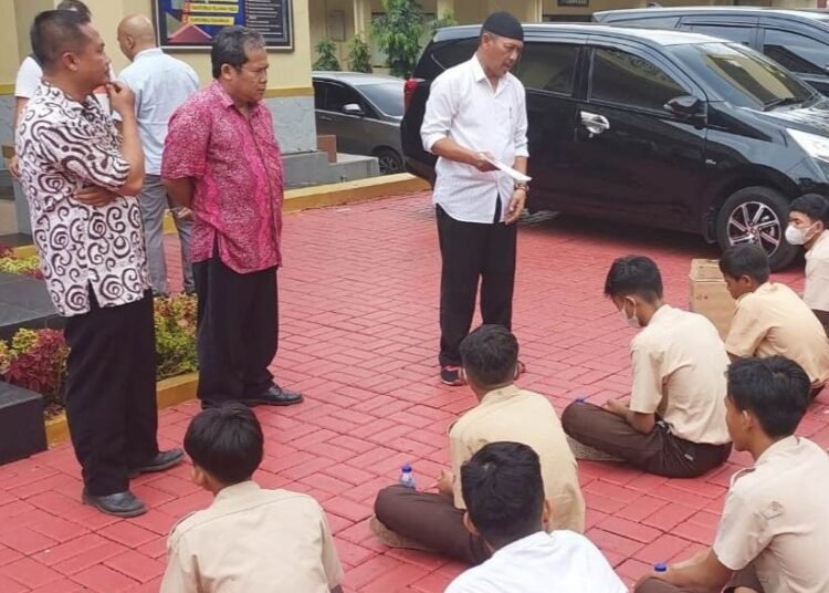 Cegah Tawuran Terulang, Polisi Ambil Foto dan Sidik Jari Belasan Pelajar SMP di Bogor