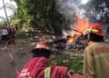 Peternakan Ayam di Pamijahan Ludes Terbakar