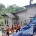 Hujan Intensitas Tinggi, Empat Rumah Di Ciburuy Rusak Parah Akibat Tanah Longsor
