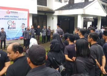 Bawaslu Kota Bogor Gelar Patroli Pengawasan Kawal Hak Pilih