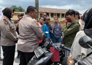 Barang Bukti Hasil Kejahatan, Polres Bogor Serahkan Kembali Kendaraan Ke Pemiliknya