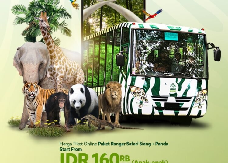Gebyar Promo Ranger Masuk Taman Safari Bogor, Buruan! Periode Booking Hanya Empat Hari