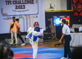 Ratusan Atlet Taekwondo Kota Bogor Berlaga di TFI Challenge 2023