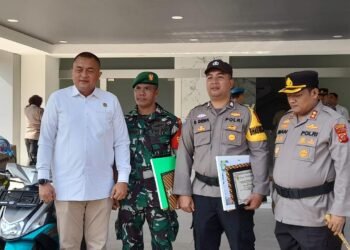 Gagalkan Peredaran Ganja, Serka Sunardi dan Brigadir Dewangga Diganjar Sepeda Motor