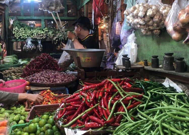 Memasuki Bulan Puasa, Harga Cabai Rawit Di Pasar Cibinong Meroket