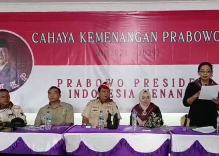 Relawan CAKEP Kota Bogor Bertekad Menangkan Prabowo di Pilpres 2024