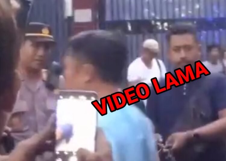 Tangkapan Layar dari Video yang beredar