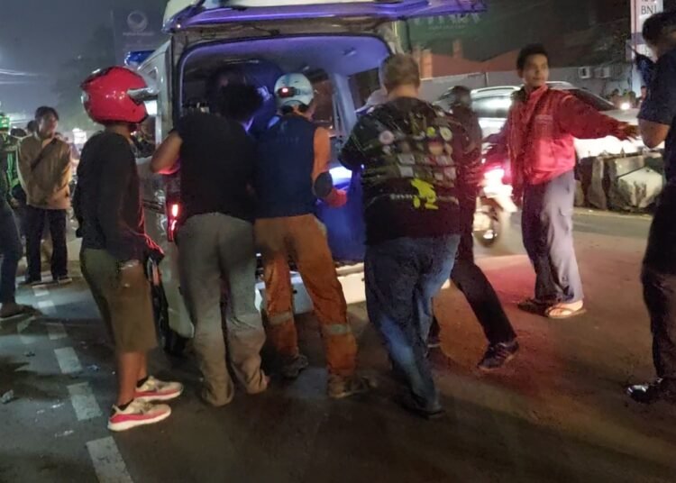 Kecelakaan Tunggal, Pemotor Tewas Mengenaskan di Jl. KS Tubun Kota Bogor