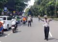 87 Personel Satlantas Polresta Bogor Kota Disigakan Antisipasi Long Weekend