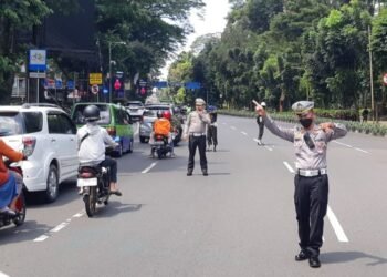 87 Personel Satlantas Polresta Bogor Kota Disigakan Antisipasi Long Weekend