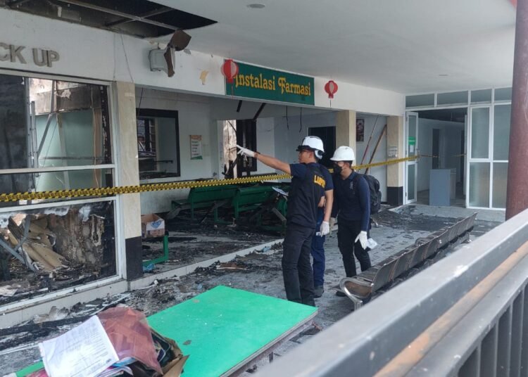 Puslabfor Cek Lokasi Kebakaran RS Salak, Sejumlah Saksi Diperiksa