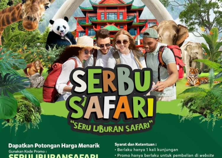 Bisa Dipesan Mulai 3 Mei 2023, Simak Promo Tiket Serbu Taman Safari Bogor !