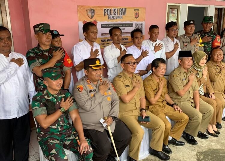 1200 Anggota Polres Bogor Dapat Tambahan Tugas Pengamanan dan Mengajar di 3600 RW