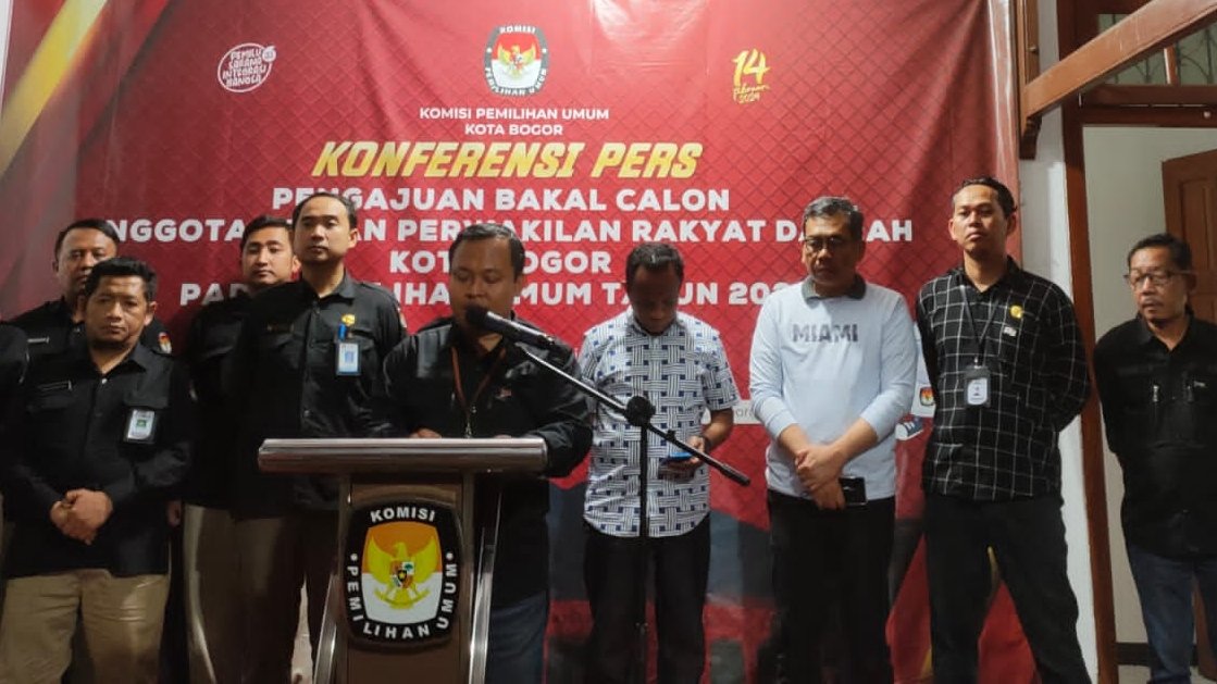 17 Partai Politik Daftarkan 833 Bacaleg KPU Kota Bogor Verifikasi