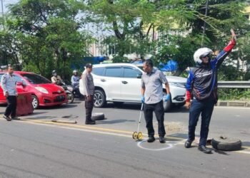 Pemotor Tewas di Jalan Raya Bogor, Ini Kronologinya