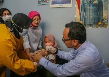 Sub PIN Polio Kedua di Kota Bogor Targetkan 84.983 Anak