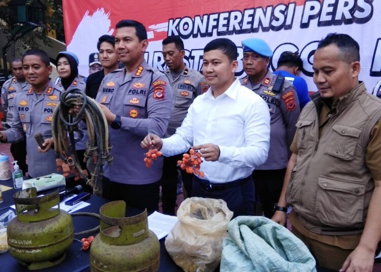 Polisi Bongkar Praktik Oplos Gas Bersubsidi di Kota Bogor, Ratusan Tabung Disita