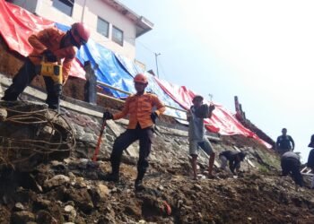 Pemkot Bogor Bakal Bangun TPT di Longsor Gunung Batu