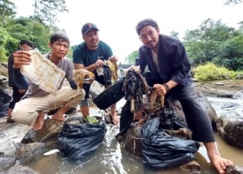 Jaga Kelestarian Lingkungan, MIND ID Gerebek Sampah dan Tanam Pohon di Cisadane