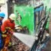 Rumah 2 Lantai di Kedung Halang Terbakar saat Ditinggal Penghuni
