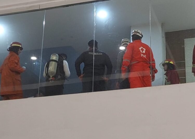 Kebakaran Lippo Plaza Ekalokasari Bogor, Titik Api di Gudang Berkas