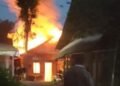 Satu Rumah Warga di Pamijahan Ludes Dilalap Sijago Merah