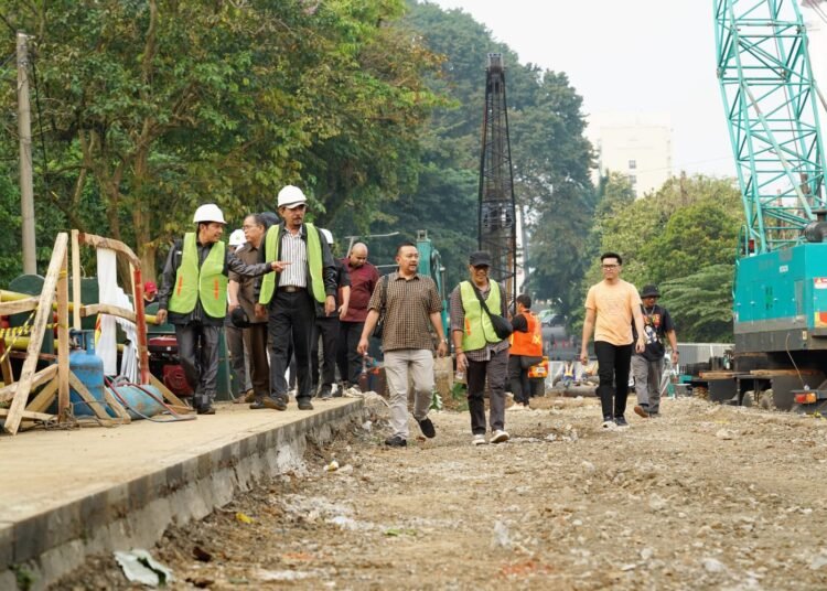 Jalankan Fungsi Pengawasan, Komisi III Datangi Proyek Otista dan Plaza Bogor