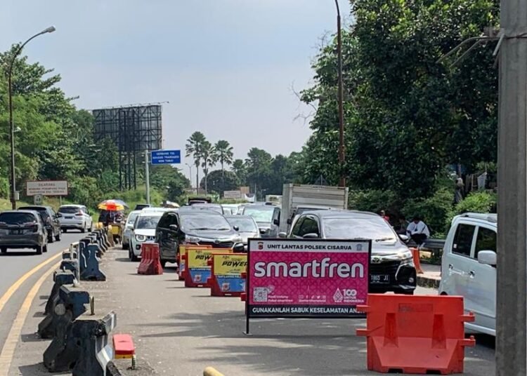 Musim Libur Sekolah Polres Bogor Terus Berlakukan Gage Dan One Way