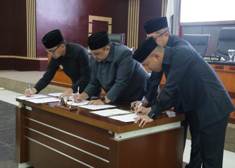 DPRD dan Pemkot Bogor Setujui PP-APBD 2022