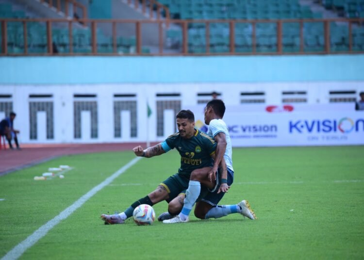 Persikabo 1973 Diimbangi Persita Tangerang.