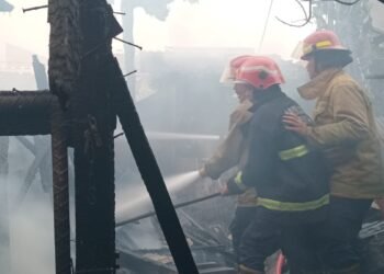 Gudang Kayu di Ciomas Dilahap Si Jago Merah