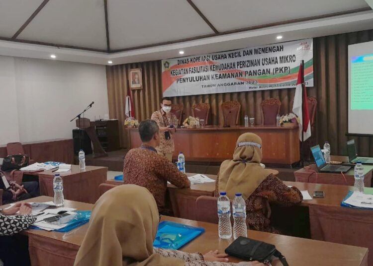Pelaku UMKM Difabel Dibekali Penyuluhan Keamanan Pangan