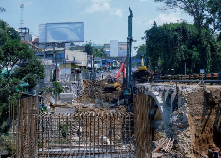Capai 23,75 Persen, DPUPR Pelototi Proyek Jembatan Otista