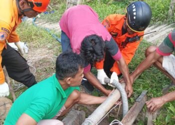 Pencarian 8 Penambang Emas di Banyumas Terus Dilakukan, Lubang Masih Tergenang Air