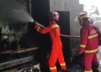Diduga Api Sambar Bensin, Bengkel Motor dan Rumah di Cijeruk Terbakar