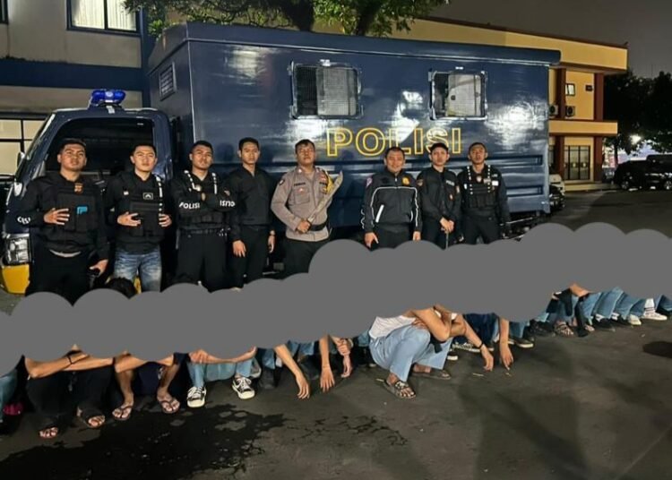 Hendak Tawuran, 31 Pelajar di Bogor Digelandang Ke Kantor Polisi