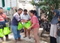 PT. Yasapola Remaja Berbagi Sembako Ke Warga Terdampak Proyek Underpass