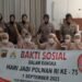 Saat Polwan Polresta Bogor Kota Hibur Oma Opa Panti Jompo