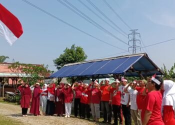 Semangat Petani di Kota Bogor Upacara Bendera HUT RI di Kebun MBR