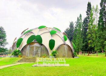 Locasi Eco Dome di Kebun Raya Bogor (Website Kebun Raya Bogor)