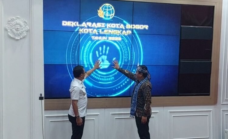 Menteri ATR/Kepala BPN Deklarasikan Kota Bogor Sebagai Kota Lengkap