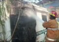Mobil Bekas Puskesmas Keliling Dinkes Kota Bogor Terbakar