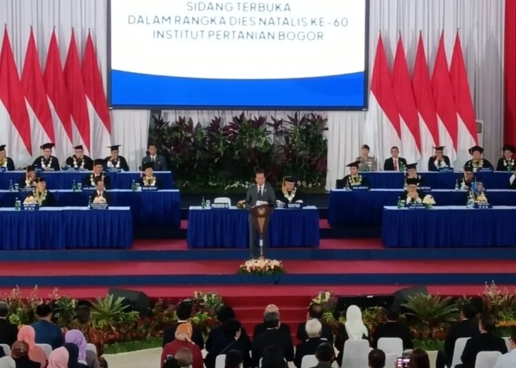 Presiden Jokowi Dorong IPB Ciptakan Inovasi Besar untuk Indonesia Jadi Lumbung Pangan